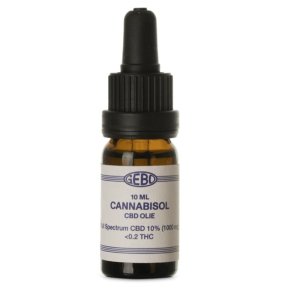 Gebo kologisk CBD Olie 10% Med THC (≤0,2%) FULL SPECTRUM