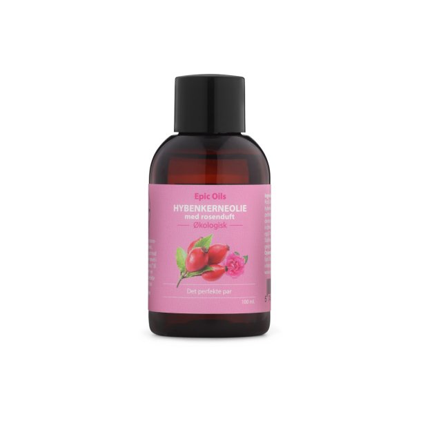 Epic Oils Hybenkerneolie med rosenduft (100 ml)