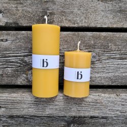 Bivokslys Bloklys 14 cm og 7,5 cm fra Bistad