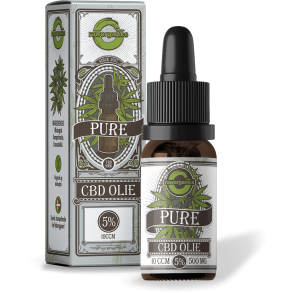 Dansk Raw Organics CBD olie (5% / 500mg) (10 ml) Broad Spectrum