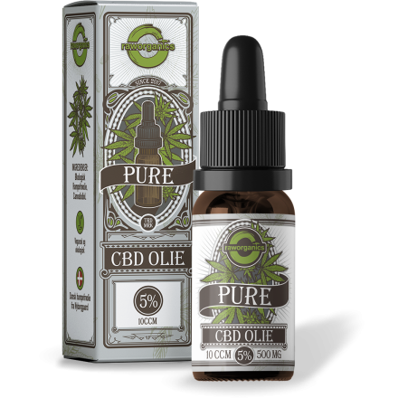 Raw Organics CBD Olie 5% uden THC