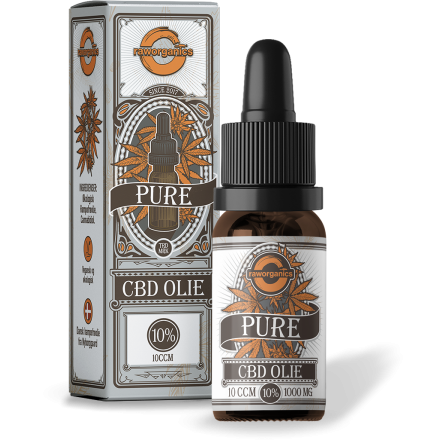 Raw Organics CBD Olie 10% uden THC