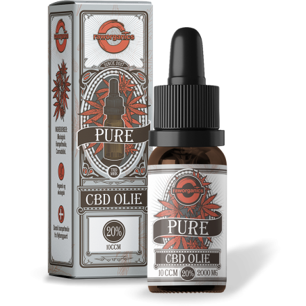 Raw Organics CBD Olie 20% uden THC