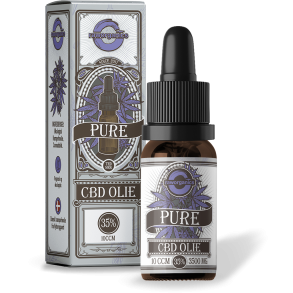 Dansk Raw Organics CBD olie (35% / 3500mg CBD / 0.00% THC) Broad Spectrum