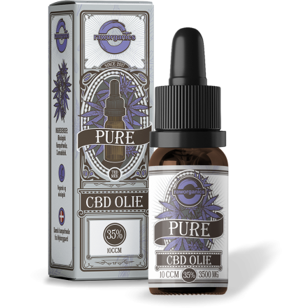 Raw Organics CBD Olie 35% uden THC 