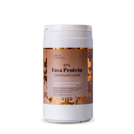 Green Goddess Chocolate Lover Fava Proteinpulver (400 g)