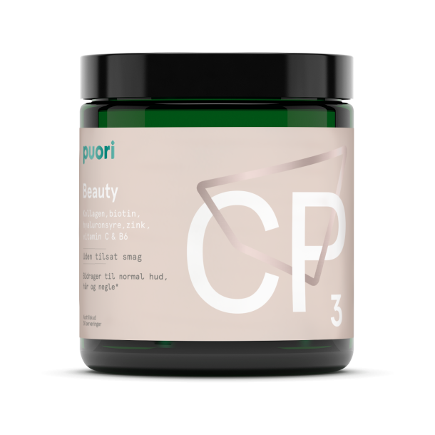 Puori CP3  Beauty Kollagen uden tilsat smag (155 g)