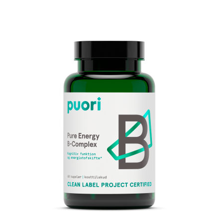 Puori Pure Energy B-Complex (60 kapsler)