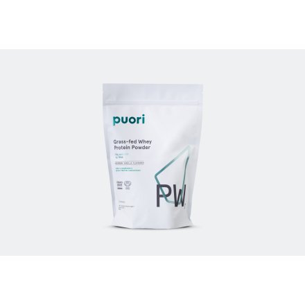 Puori PW1 Gr�sfodret Whey Proteinpulver med Bourbon Vanilje (900 g)