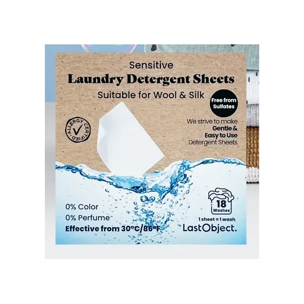 Vaskemiddelark - Sensitiv