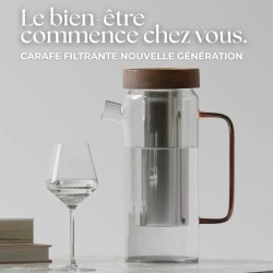 Design Vandfilterkande i Glas (1 liter)