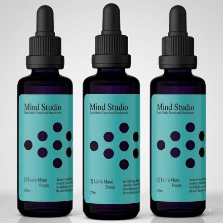 3 x Mind Studio Lion's Mane Ekstrakt � (50 ml)