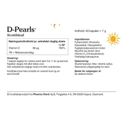 D Pearls 38 ug (240 stk.)