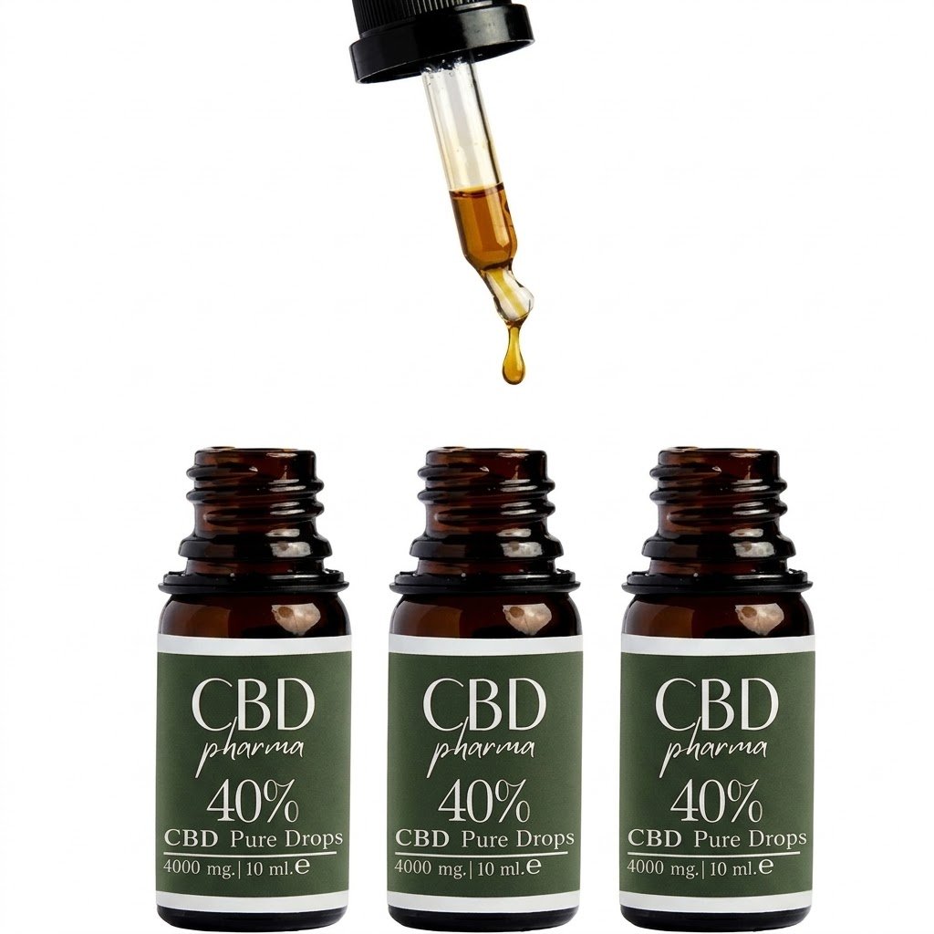 CBD Pharma CBD Olie 40% (3 stk)