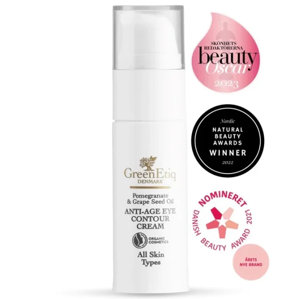AntiAge Eye Contour Cream, with Pomegranate &amp; Grapes oil
