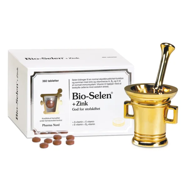 Pharma Nord Bio-Selen + Zink (360 tabletter)