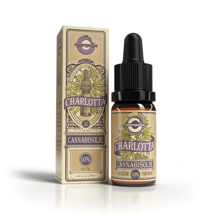 Raw Organics Charlotta CBD Olie 10% med THC