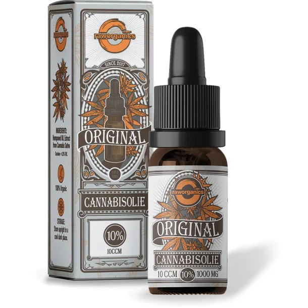 Dansk Raw Organics  CBD Olie (10% / 1000mg / 0.0 % THC) Broad Spectrum