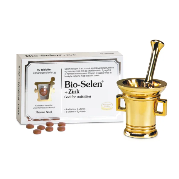 Pharma Nord Bio-Selen + Zink (90 tabletter)