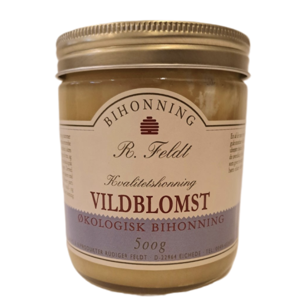�kologisk Vildblomst Honning (500g)