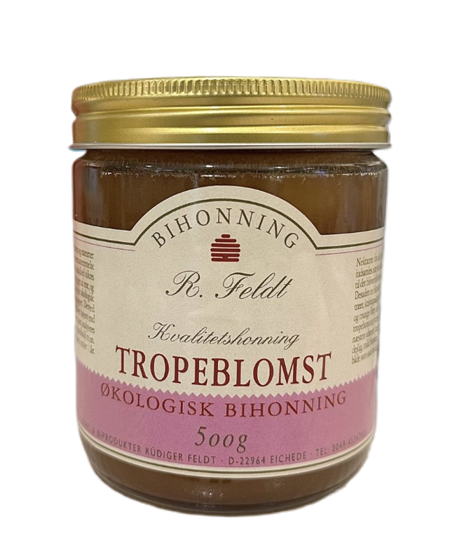 �kologisk Tropeblomst Honning (500g)