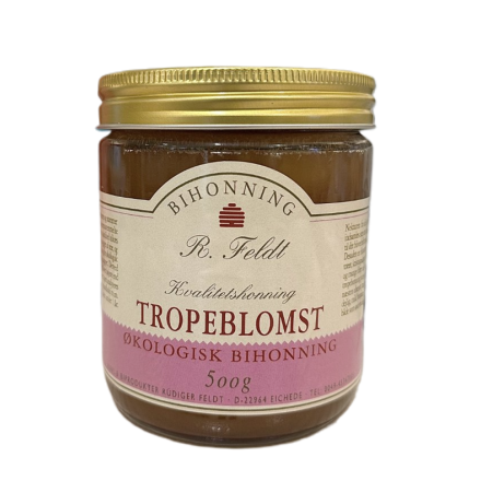 �kologisk Tropeblomst Honning (500g)