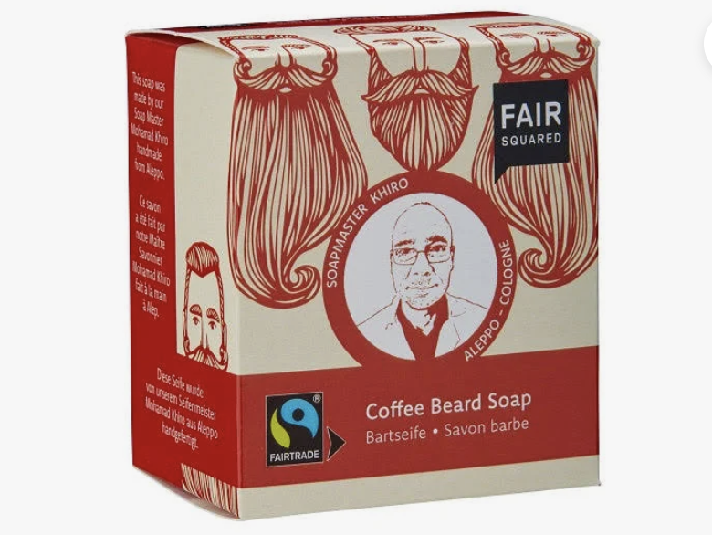 Fair Squared Coffee Beard Soap (2 stk.)