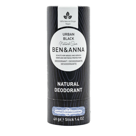 Ben & Anna Deo Stick Urban Black (40 g)