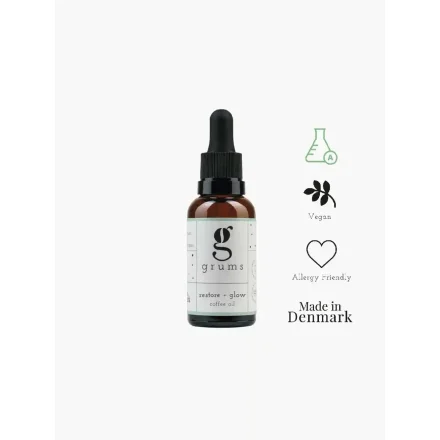 Grums Restore & Glow Coffee Oil (15ml)