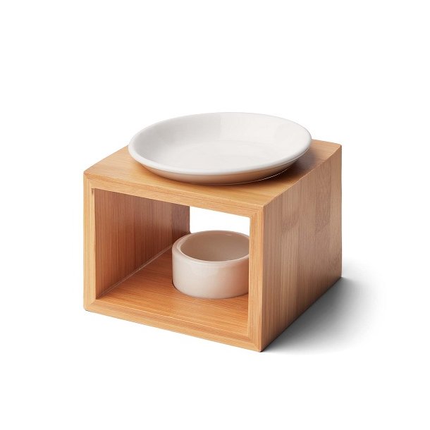Aromaterapi lampe i bambus - nordic style