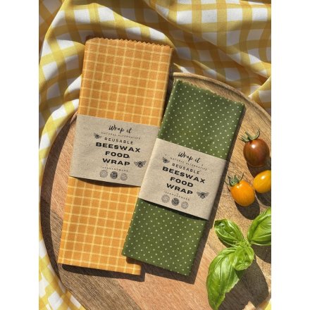 Bivoks Wrap XXL 1 stk. (50x50 cm) - Orange