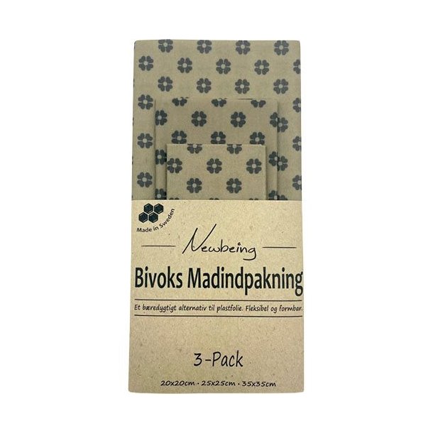 Bivoks Madindpakning Beige