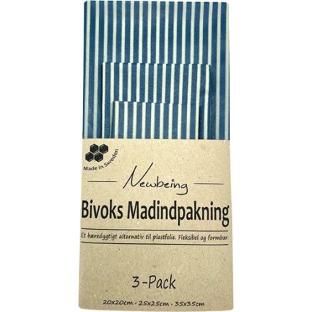 Newbeing Bivoks Madindpakning Bl� (3 pak)