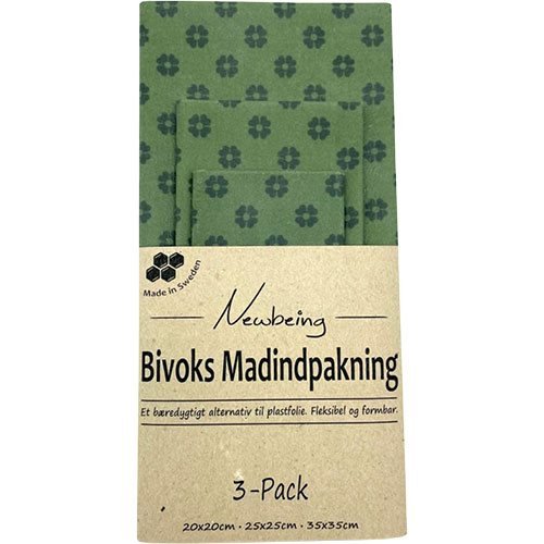 Newbeing Bivoks Madindpakning Gr�n (3-pak)