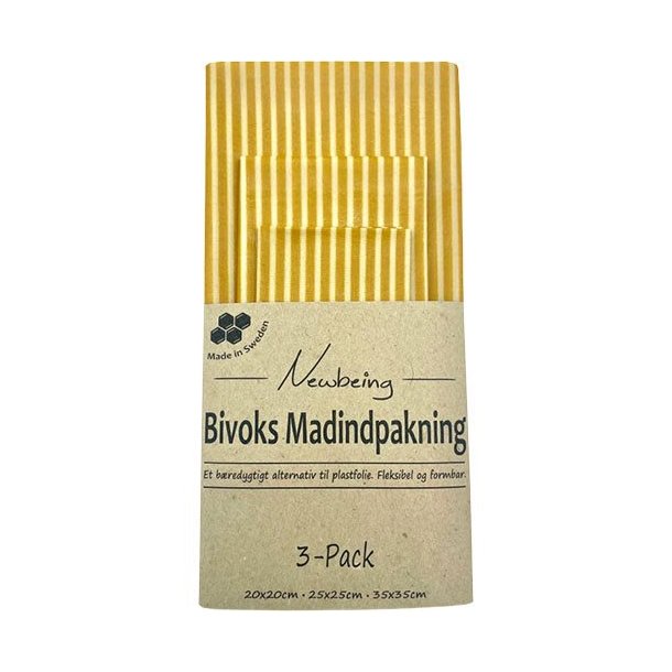 Bivoks Madindpakning Gul