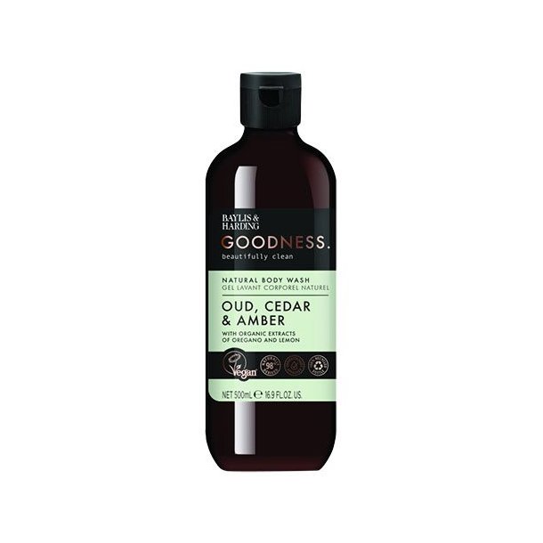 Oud, Cedar and Amber Body Wash
