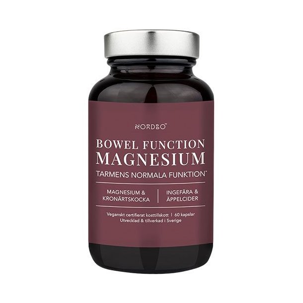 Bowel Function Magnesium (60 kapsler)
