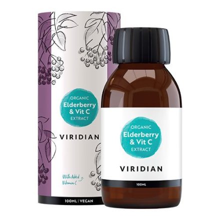 Viridian Nutrition Elderberry Ekstrakt C-vitamin � (100 ml)