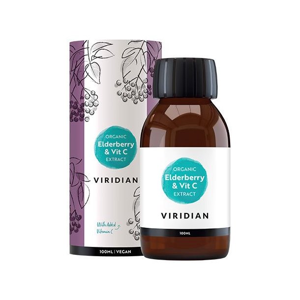 Elderberry sirup m. Vit C ekstrakt 