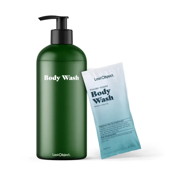 Body Wash startpakke - b�redygtig, genopfyldelig kropsvask
