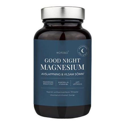 NORDBO Good Night Magnesium (90 kapsler)