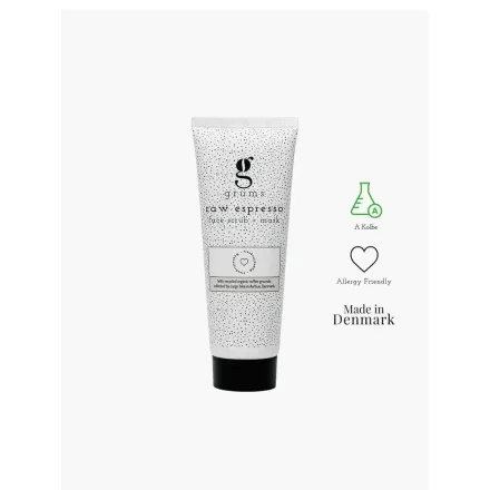 Grums Raw Espresso Face Scrub + Mask (80 ml)