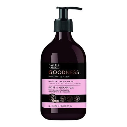  Baylis & Harding Goodness Rose & Geranium Hand Wash (500 ml)