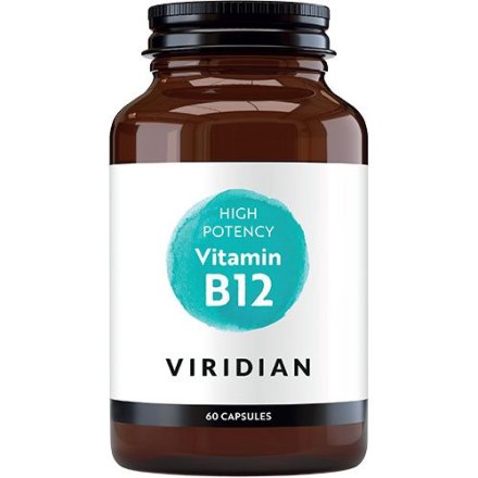 Viridian Nutrition B12 Vitamin High Potency 1000�g (60 kapsler)