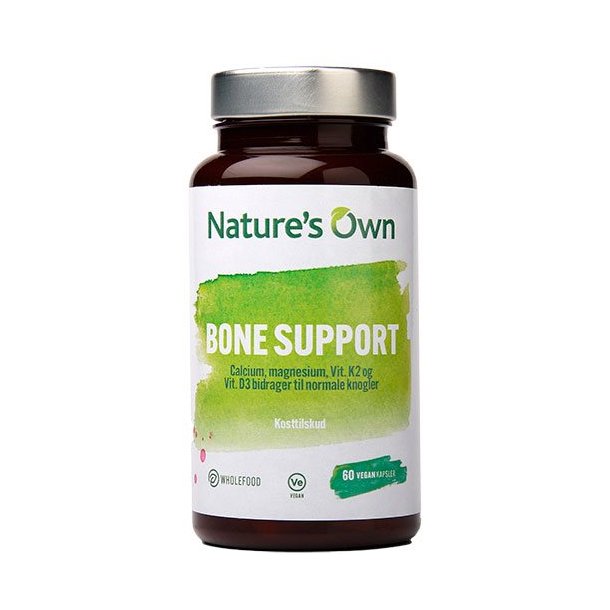 Knogler - Bone Support Wholefood (60 kapsler)