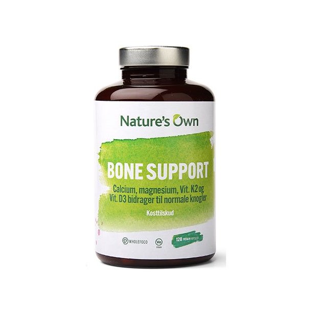 Knogler - Bone Support Wholefood (120 kapsler)