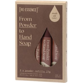 RE-ESSENCE REFILL S�T LEMONGRASS/ROSEMARY/CEDAR