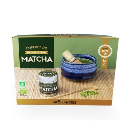 Aromandise Matcha Te Ceremonis�t � (sk�l, matcha, ske, piskeris)