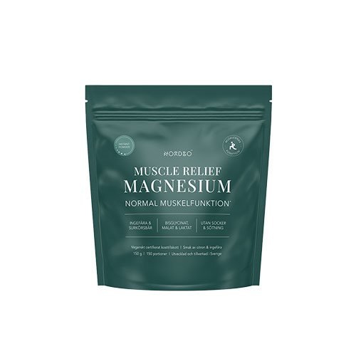 NORDBO Muscle Relief Instant Magnesium Pulver (150g)