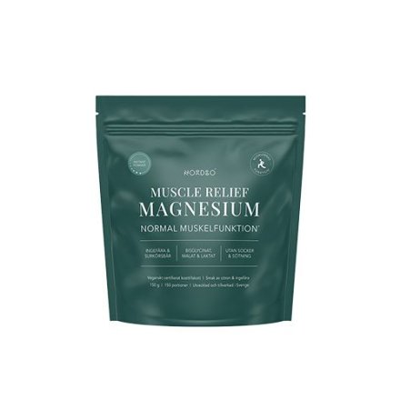 NORDBO Muscle Relief Instant Magnesium Pulver (150g)